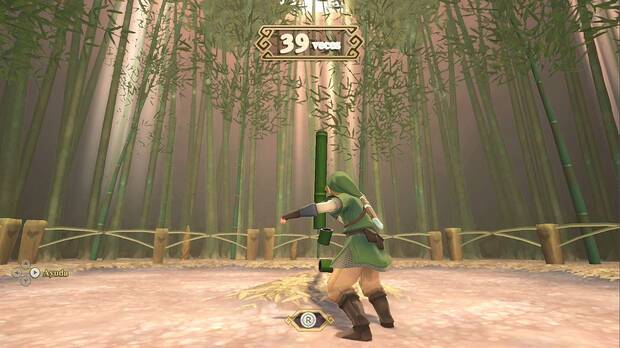 The Legend of Zelda Skyward Sword HD - Cortes en el Bosque de bambúes
