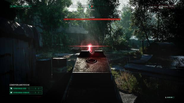 La inteligencia artificial de los enemigos no está a la altura del resto de Chernobylite.