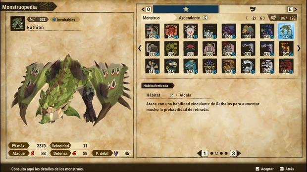 Monster Hunter Stories 2 - Condiciones de retirada de Rathian