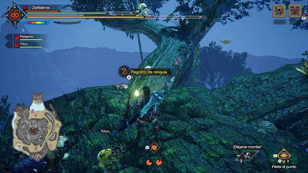 Monster Hunter Rise: Sunbreak - Registro de reliquia #IX de La Jungla