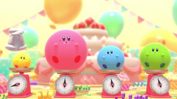 En Kirby's Dream Buffet gana el Kirby que ms pese.