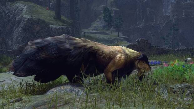 Monster Hunter Rise: Sunbreak - Capabra para conseguir Hueso herbívoro grande
