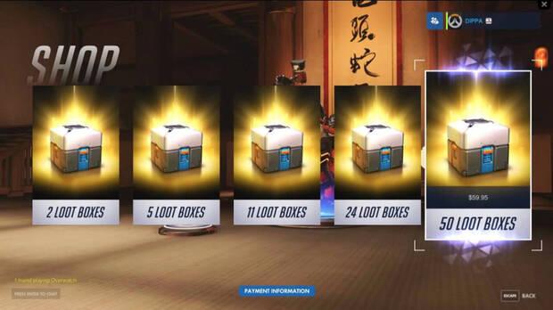 Loot boxes Overwatch