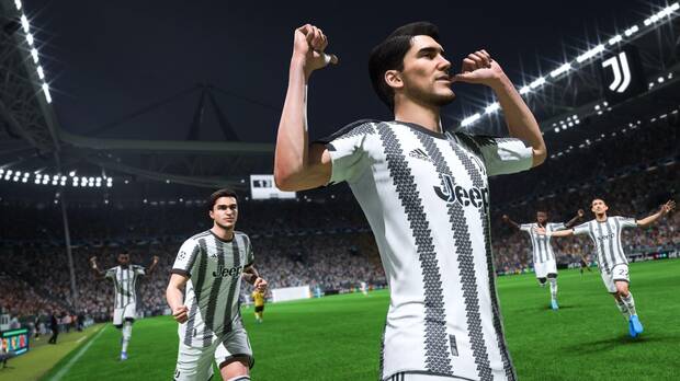 La Juventus en FIFA 23.