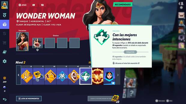 MultiVersus - Desbloquear ventajas de personajes