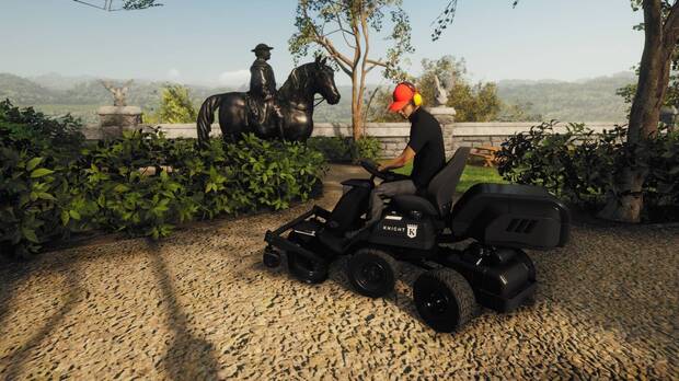 Lawn Mowing Simulator gratis en Epic Games Store.
