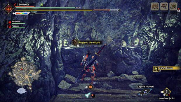 Monster Hunter Rise: Sunbreak - Registro de reliquia #VII del Bastión