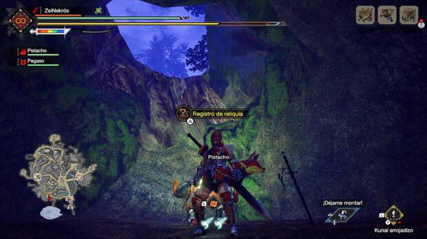 Monster Hunter Rise: Sunbreak - Registro de reliquia #IX del Bastión
