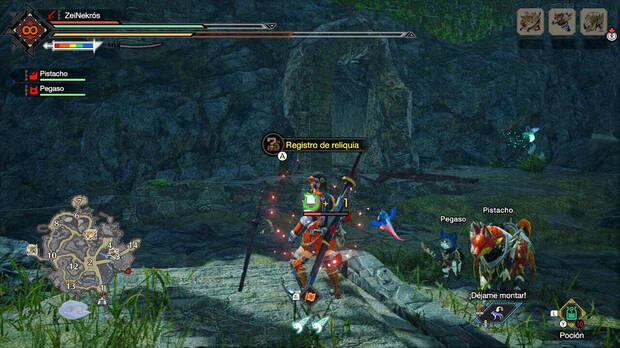 Monster Hunter Rise: Sunbreak - Registro de reliquia #I del Bastión