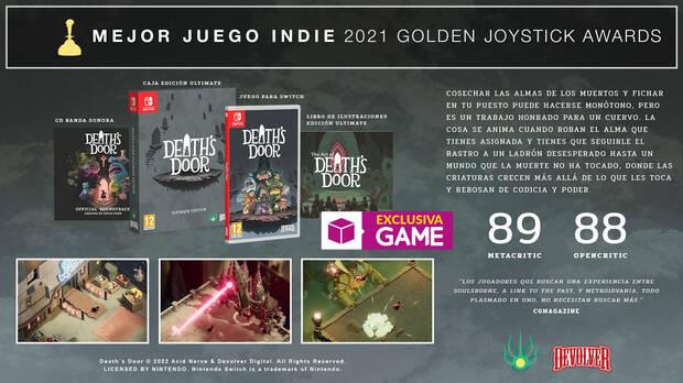 Reserva Death's Door en GAME edicin Ultimate Edition exclusiva