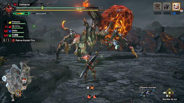 Monster Hunter Rise: Sunbreak - Consejos, trucos y estrategias para dar caza y derrotar a Rakna-Kadaki Pira