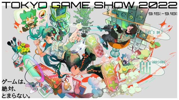 Tokyo Game Show 2022 imagen promocional para la edicin de 2022