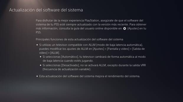 Firmware PS5 7 de julio todos los detalles e informacin