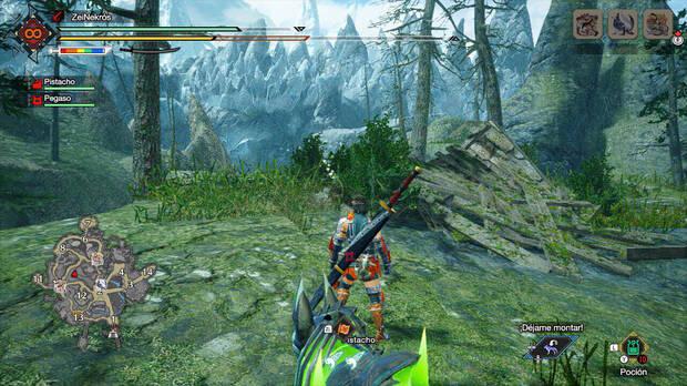 Monster Hunter Rise: Sunbreak - Localización del punto de avanzada camarada 1 de Bastión