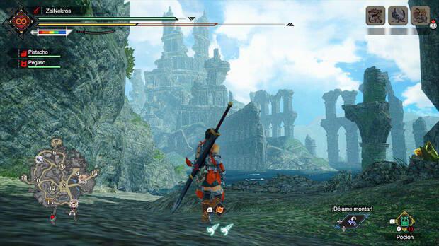 Monster Hunter Rise: Sunbreak - Zona secreta de Bastión y sus contenidos