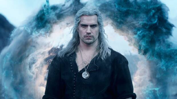 Fotograma de la serie The Witcher para Netflix, con Henry Cavill interpretando a Geralt de Rivia