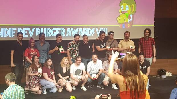 Andújar recibió uno de los premios de los VII Indie Developers Burger Awards.