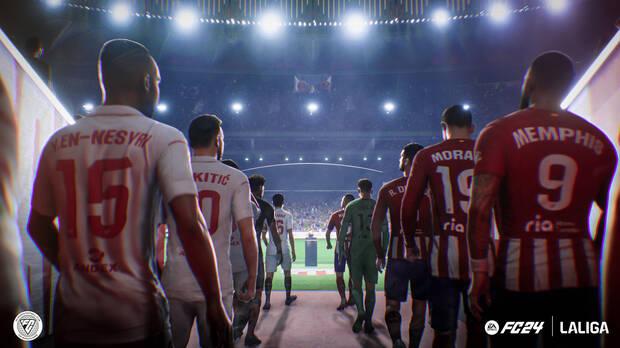 La recreación de los partidos es más espectacular que nunca, con multitud de nuevas cinemáticas que rodean al terreno de juego, así como por la mejora gráfica.