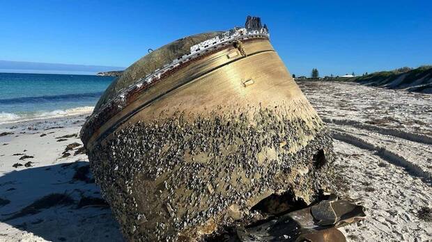 El objeto met�lico procedente del espacio aparecido en Australia