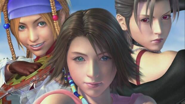 Riky, YUna y Paine en Final Fantasy X-2