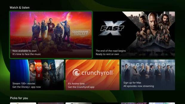 La nueva pantalla de inicio llega hoy a Xbox One y Xbox Series Imagen 4