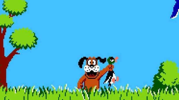 Imagen del juego Duck Hunt para Nintendo (1984)
