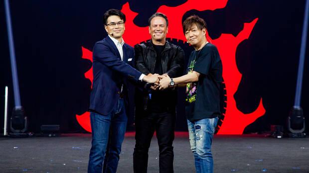 Phil Spencer, Kiryu y Yoshi-P anuncian el acuerdo de Xbox y Square Enix
