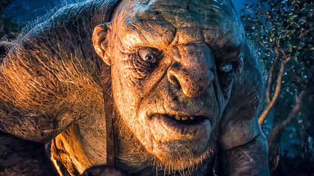 Trolls Bilbo Bolsón en el Hobbit