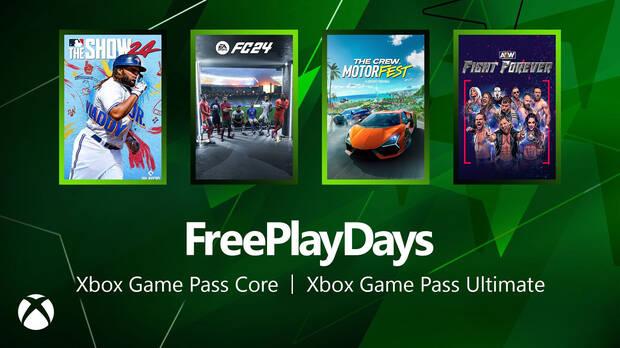 Nuevos juegos gratis de Free Play Days en Xbox.