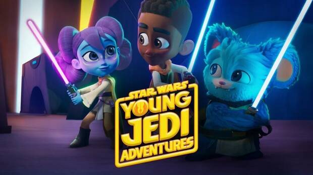 Imagen promocional de Las aventuras de los jóvenes Jedi