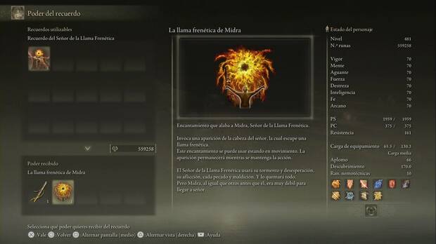 Elden Ring: Shadow of the Erdtree - La Llama Frenética de Midra