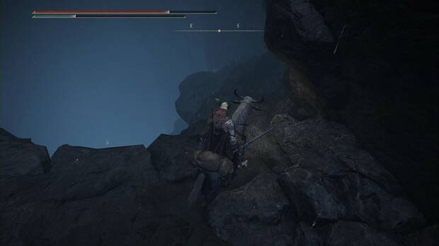 Elden Ring: Shadow of the Erdtree - Costa Cerúlea: plataformas por las que descender hasta La fisura