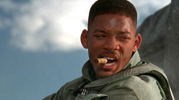 Will Smith Independence Day Humo de la Victoria