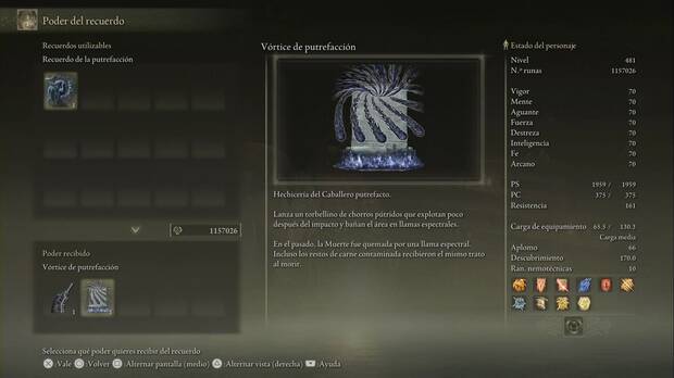 Elden Ring: Shadow of the Erdtree - Vórtice de Putrefacción