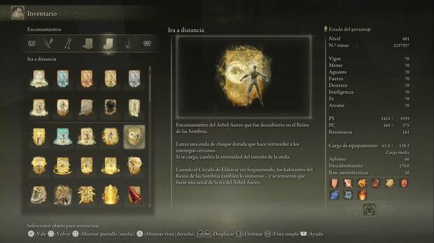 Elden Ring: Shadow of the Erdtree - Ira a distancia