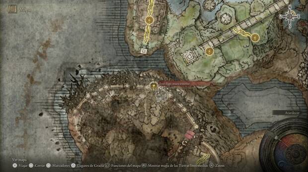 Elden Ring: Shadow of the Erdtree - Enir-Ilim: muro exterior