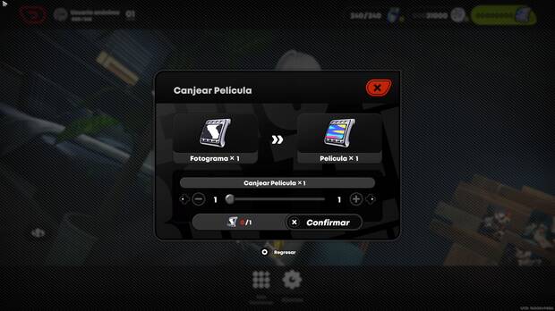 Zenless Zone Zero - Intercambiar fotogramas por películas