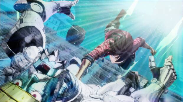 A los jefes más importantes los rematamos con una secuencia especial que imita las escenas del manga y el anime.