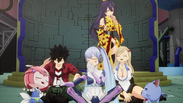 Los personajes y la recreación del arte de Mashima es lo mejor del juego a nivel visual.