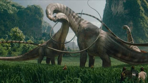 Titanosaurios en Jurassic World Rebirth