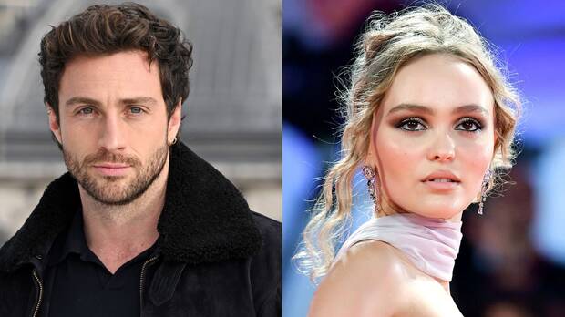 Aaron Taylor Johnson y Lily Rose Depp