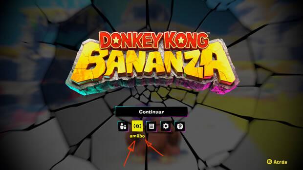 Donkey Kong Bananza - Cómo escanear y usar figuras amiibo