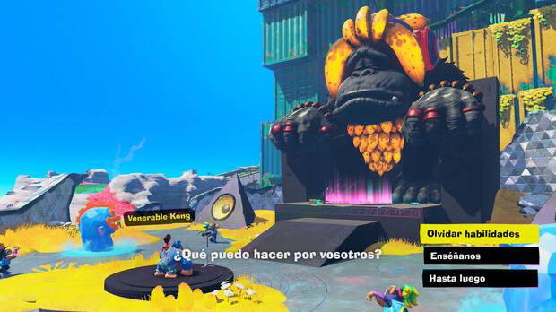 Donkey Kong Bananza - Cómo reiniciar habilidades y reasignar puntos?