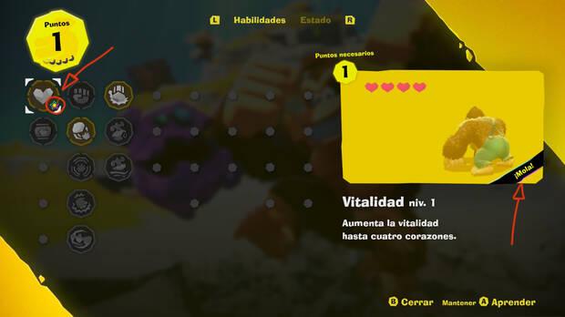 Donkey Kong Bananza - Cuáles son las mejores habilidades para desbloquear primero