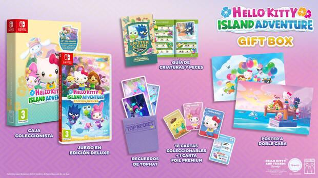 Edici�n Gift Box de Hello Kitty Island Adventure.
