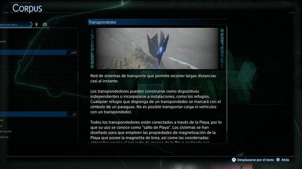 Death Stranding 2 - CQP y estructuras, Transpondedor