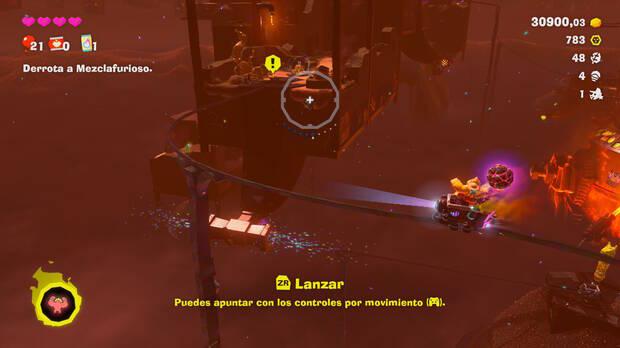 Donkey Kong Bananza - Ubicación del fósil Hoja 56 en Estrato del cañón