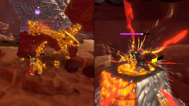 Donkey Kong Bananza - Estrategia para derrotar al jefe Grumpy Kong