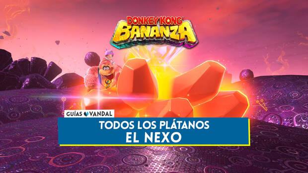 Donkey Kong Bananza - Todos los plátanos de El nexo y cómo conseguirlos