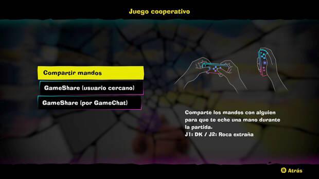 Donkey Kong Bananza - Cómo jugar en cooperativo en la misma consola Switch 2